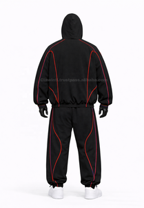 Vente en gros 2026 – Survêtement coupe-vent streetwear léger, réversible, à capuche, uni, personnalisable, grandes tailles, 100 % coton, le plus vendu - Product Image 6