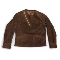Veste en cuir d'hiver pour homme Furat Leathers, couleur personnalisée, coupe-vent, respirante, col montant, fermeture éclair, logo personnalisable sur le devant