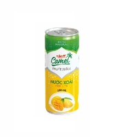 Boisson gazeuse du Vietnam Eau de coco biologique de chameau de haute qualité 100% naturelle en boîte 330ml de A & B Vietnam