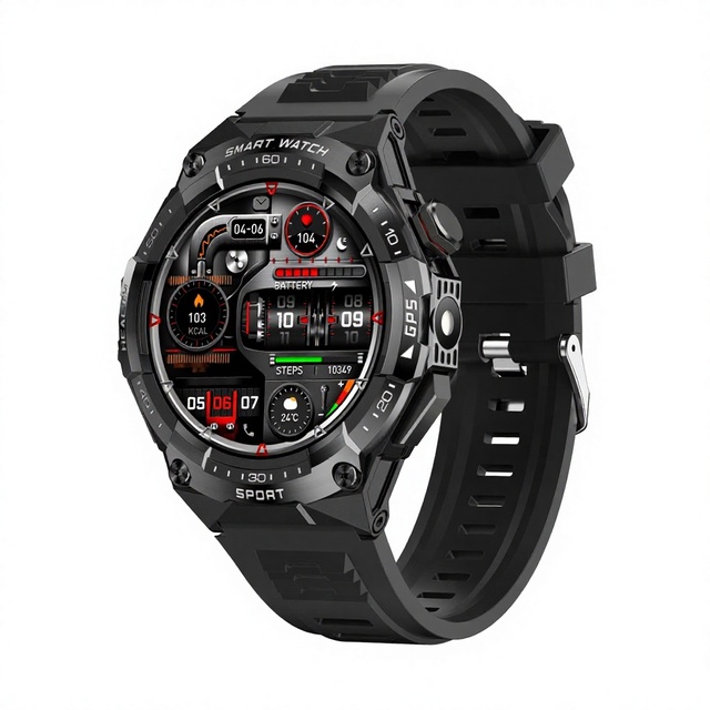 WB43 Rugged Smart Watch 1.43 Inch AMOLED GPS Outdoor Sports Watch Calling Long Battery Life Android IOS