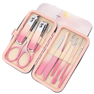 Set all'ingrosso Manicure professionale tagliaunghie <span class=keywords><strong>Kit</strong></span> 18 pz Pedicure cura acciaio inossidabile Set di strumenti <span class=keywords><strong>per</strong></span> Manicure Pedicure - Product Image 4