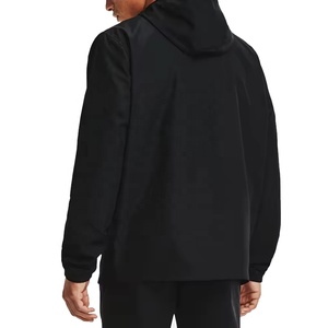 Ropa Deportiva al por Mayor, Ropa de Entrenamiento, Fitness, Gimnasio, Anorak con Capucha Personalizado, Impermeable Estándar - Product Image 2