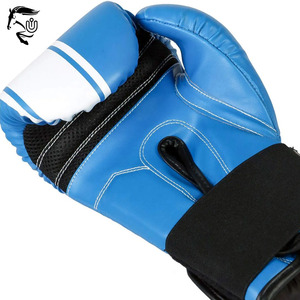 Guantes de boxeo con logotipo personalizado profesional cómodo y conveniente de la industria desenfrenada al por mayor artes marciales y Equipo de Boxeo - Product Image 4