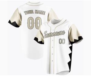 Uniforme de béisbol personalizado hecho en fábrica, ropa deportiva, sublimación barata, Jersey de softbol, botón completo, nombre del equipo, transpirable - Product Image 1