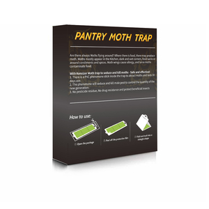 Piège à mites de garde-manger gris, lot de 8, pour mites des aliments indiens - Product Image 5