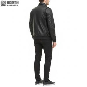 Mode cuir vestes nouveau 2025 en gros sur mesure propre Logo Pro qualité décontracté moto en veste Faux ou cuir d'origine - Product Image 1