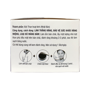 OEM ODM Polvo Blanqueador Dental de 30g con Carbón Activado Japonés, Limpieza Natural, Directo de Vietnam - Product Image 3