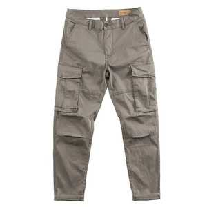 Pantalones de chándal informales de moda de invierno para hombre, monos holgados de talla grande con múltiples bolsillos, pantalones Cargo de calle con cintura elástica de lona - Product Image 4