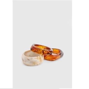 European American Retro Ethnic Style Fashionable Bangles <b>Diamond</b>-Studded Colored Resin Wristband Versatile <b>Accessory</b> - Product Image 1