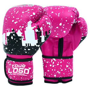 Velcro soporte de muñeca gancho y lazo soporte de muñeca al por mayor logotipo personalizado guantes de boxeo MMA - Product Image 2