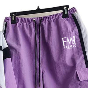 Ropa de calle con cremallera completa, conjuntos de dos piezas cortavientos para conjuntos de estilo de patrón personalizado para hombres - Product Image 4