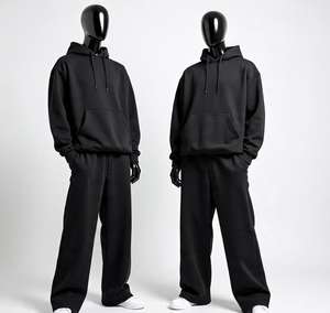 ชุดวอร์มสองชิ้นคุณภาพสูงแบบใหม่  ขั้นต่ำในการสั่งซื้อน้อย  ขายส่งจำนวนมาก  ออกแบบโลโก้ตามสั่ง  ชุดวอร์มผู้ชายรุ่นล่าสุด - Product Image 3