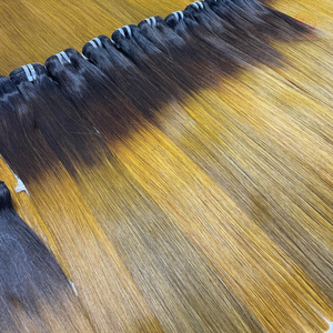 ผมต่อแบบมนุษย์ติดหนังศีรษะสำหรับต่อผมตรงที่ยังไม่ได้แปรรูปจาก100% เวียดนาม - Product Image 4