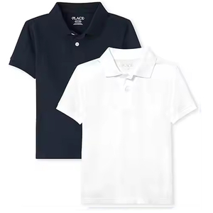 คอลเลกชันที่ดีที่สุดของผู้ชายเสื้อโปโลสั้นสำหรับผู้ชายผ้าฝ้าย100% พิมพ์ลายสีพื้นลำลองออกแบบได้ตามต้องการแฟชั่นคุณภาพสูง - Product Image 5