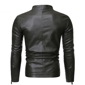 Chaqueta de Cuero Resistente al Agua de Alta Calidad para Hombre, Proveedor Directo de Fábrica, Color y Diseño Personalizados para Invierno - Product Image 5