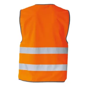 Gilet di Sicurezza CO2 Neutro con Adesivi Riflettenti e Luci - Merchandising Promozionale Sostenibile - Product Image 3