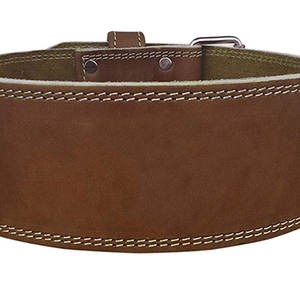 Cinturón de levantamiento de pesas de gimnasio de cuero de vaca de alta calidad para hombres hebilla de palanca de elevación de Potencia ajustable con función de protección - Product Image 6