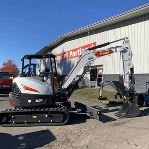 เครื่องขุด E55 2018บ๊อบแคทขนาดเล็กรถขุดชุดไฮดรอลิกที่มีส่วนประกอบเครื่องยนต์หลัก - Product Image 1