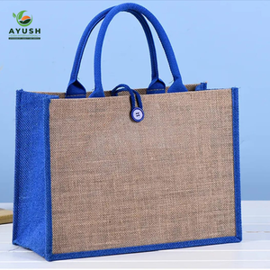 100% sacs à main en jute à base de plantes et bio pour les détaillants avec sangle réglable pour les achats de cadeaux fantaisie - Product Image 3