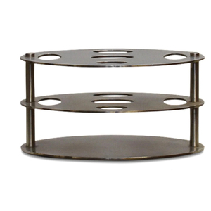 Último conjunto de accesorios de baño de venta directa de fábrica soporte de cepillo de dientes de metal de acero inoxidable de forma redonda en precio asequible - Product Image 1