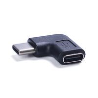 Rechts & Links abgewinkelt 90 Grad USB-C USB 3.2 Typ-C-Stecker-Buchse-Verlängerung adapter für Laptop & Tablet & Handy