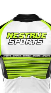 ชุดจักรยาน Nestrue Sports แบบสั่งทำได้ 男女  แห้งเร็ว ป้องกันแบคทีเรีย ระบายอากาศดี ชุดเสื้อเจอร์ซีย์และกางเกงขาสั้นสำหรับปั่นจักรยานกลางแจ้ง น้ำหนัก 180 กรัม ผลิตจากโพลีเอสเตอร์ - Product Image 5