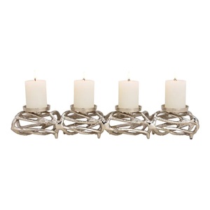 Reliable Manufacturer Unique Rustic Finish Aluminum Candle <b>Holder</b> For Traditional And Contemporary Home Decoration Styles - Product Image 3