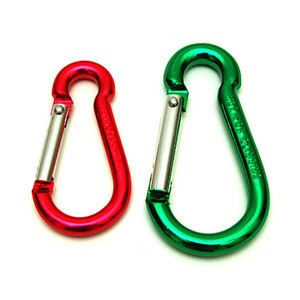 Moschettoni Perno Chiavi Pompiere in Alluminio Colorato 60 mm - Product Image 1