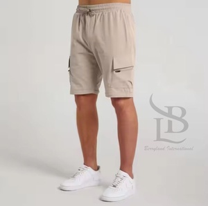 Pantalones Cargo de alta calidad para hombre, cómodos trajes casuales de tela de secado rápido para viajes de Camping, patrón recto, cintura media plana - Product Image 3