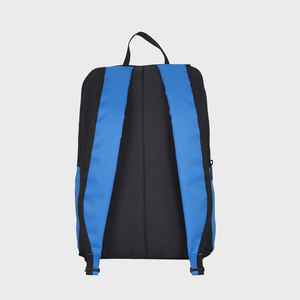 Promotional Arctic Fox Pug Dobby Blue Durable Polyester Zipper Closure Backpack - Product Image 2