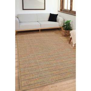 Alfombra de área Netline Home Depot Multicolor Kilim Flatweave Doku DH009, fibra sintética duradera para dormitorio, estudio, habitación infantil - Product Image 3