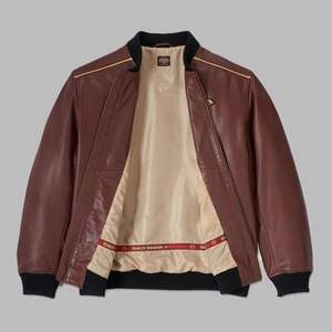 CHAQUETA DE CUERO PARA HOMBRE 120 ANIVERSARIO RON RAISIN CUERO - Product Image 3