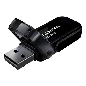 แฟลชไดรฟ์ Adata UV240 ความจุ 64GB USB 2.0 รุ่น AUV240 สีดำ พร้อมโลโก้สลัก บรรจุในกล่องของขวัญโลหะและพลาสติก - Product Image 2