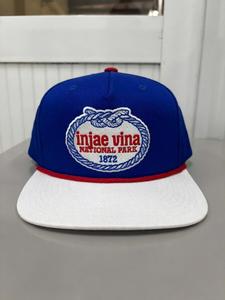 Custom Two Tone 3D Embroidery Mesh Canvas Snapback Hat <b>Flat</b> Brim 6 Panel Adjustable Fit Baseball Hat Lifestyle Streetwear - Product Image 2