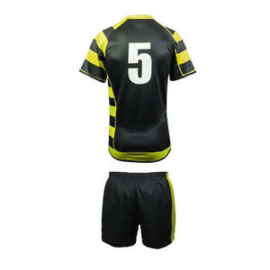 Uniformes de Rugby al por Mayor, Impresos, de la Mejor Calidad, Transpirables, de Secado Rápido, Ecológicos, Servicio OEM, Nuevo Diseño, 100% Poliéster - Product Image 6