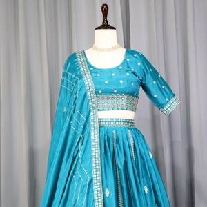 Royal Export Surat's New Arrival Vintage Style Lehenga Choli Collection for Party Wear at Wholesale Rates - Product Image 4