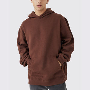 Sweats à capuche unisexes au design imprimé personnalisé Vente en gros New Street Fashion Heavyweight Unisex Couple Basics Hoodies - Product Image 5