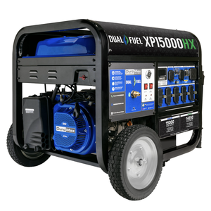 เครื่องกำเนิดไฟฟ้าประสิทธิภาพสูง - XP15000HX 12000W สตาร์ทด้วยไฟฟ้า เครื่องกำเนิดไฟฟ้าแบบพกพาเชื้อเพลิงคู่ พร้อมระบบแจ้งเตือนก๊าซคาร์บอนมอนอกไซด์ - Product Image 1