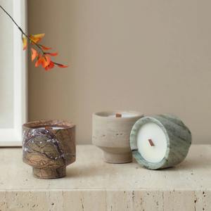 Bougeoir design Pièce décorative moderne pour centre de table Éclairage romantique et décoration intérieure festive - Product Image 5