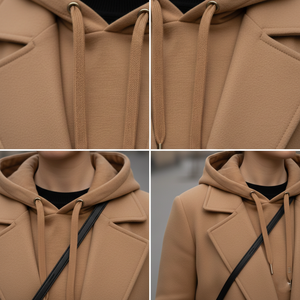 เสื้อฮู้ดผู้หญิงขายส่ง ปักลาย 3 มิติ ด้านหน้าสีตามสั่ง แขนยาว มีกระเป๋า ผ้าฟลีซสำหรับฤดูหนาว สไตล์เกาหลี สตรีทแวร์ - Product Image 4