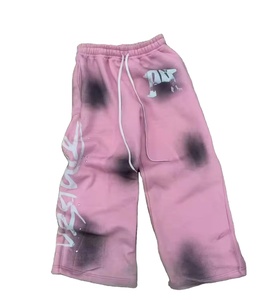 Top Trending Washed Men's Pants Pantalones sueltos Hip-hop Trend Versatile Sweatpants Jogging Pants Pantalones de chándal para hombres 2025 - Product Image 1