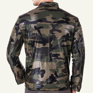 Veste en cuir pour homme, style tendance, vêtements d'extérieur, design unique, poids lourd, taille standard - Product Image 5