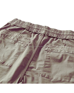 กางเกงขาสั้นผ้าเทอร์รี่รุ่นเฮฟวี่เวทสำหรับชายและหญิงผ้าคอตตอน100% ปักโลโก้ตามสั่งเสื้อผ้าแนวสตรีท OEM รุ่น OTM สำหรับผู้ชาย - Product Image 6