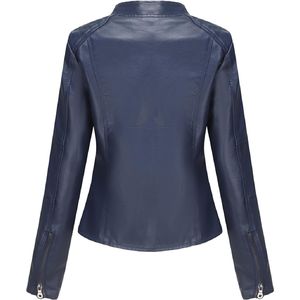 Services OEM Conception personnalisée de haute qualité Veste en cuir à dessus court pour femmes Nouveau design Veste en cuir pour femmes - Product Image 4