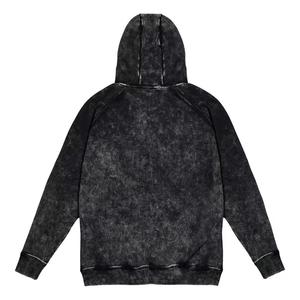 Directo de fábrica, último estilo, sudadera con capucha con estampado de lavado ácido para hombre, básicos de invierno, sudaderas térmicas con etiqueta privada de mezcla de algodón bajo MOQ - Product Image 5