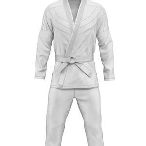 Los más vendidos Custom White Jiu Jitsu Gi Kimono De Jiu Jitsu BJJ Uniformes Stretch Martial Arts Wear - Product Image 2