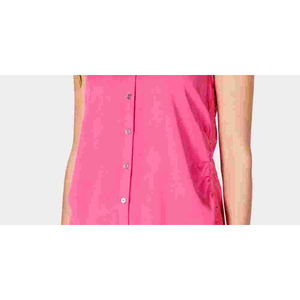 Camicetta Senza Maniche da Donna Style & Co in Tessuto Popeline Tinta Unita Rosa Semplice ed Elegante per Primavera/Estate e Autunno Taglia XL - Product Image 3