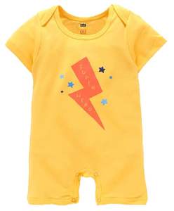 Etiqueta personalizada verano bambú niño niña vestido mono Color sólido con mangas con volantes Cierre de botón a presión Material transpirable - Product Image 6