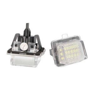 Mercedes Benz W204 Wagon C216 W212 C207 W221สีขาว LED 18 SMD ชุดไฟป้ายทะเบียน-รถยนต์ & รถจักรยานยนต์/ไฟและหลอดไฟ - Product Image 1