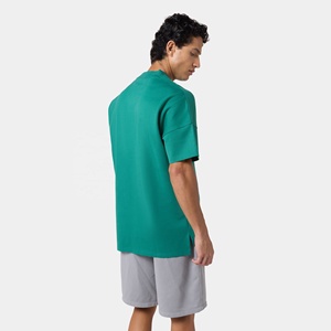 T-shirt d'entraînement pour homme à motif imprimé sur le devant, coupe ajustée, écologique, séchage rapide, respirant, léger, vêtements de sport - Product Image 2